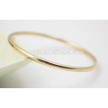 Barato rodada simples bracelete pulseira de ouro design